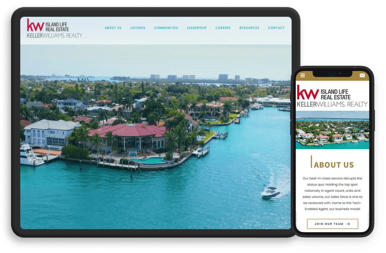Keller Williams Island Life Real Estate's screenshot on devices
