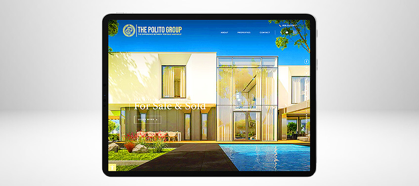 Mobile-friendly Real Estate Website