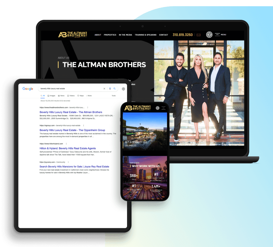 The Altman Brothers SEO screenshots