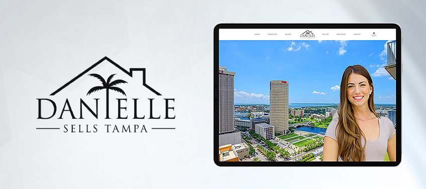 Showcase of Danielle Aidman’s real estate website